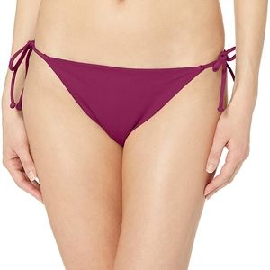 NEW Amazon Basics Raspberry Red Tied Bikini Bottom